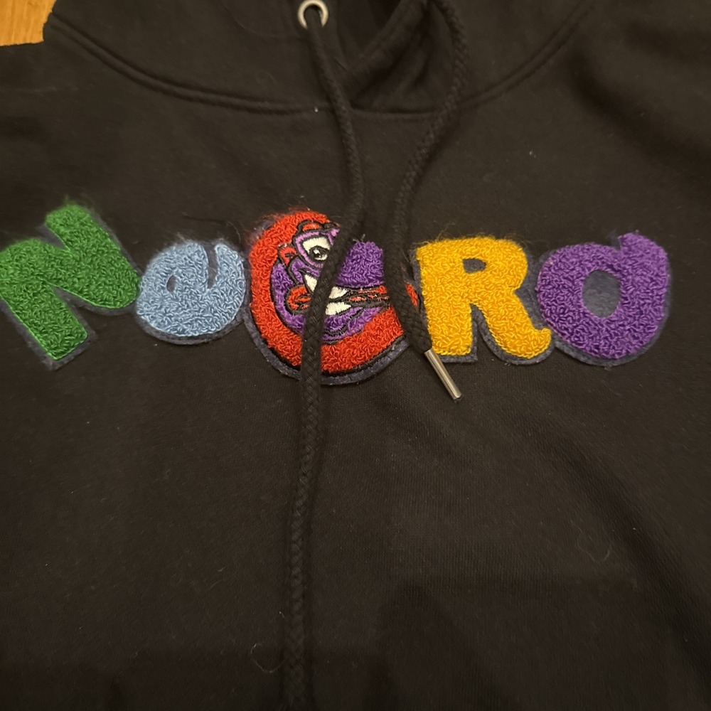 Rare Vintage Sesame Street Anime Street Wear NERDS‎ Clothing Co Hoodie Size Med - Picture 2 of 8